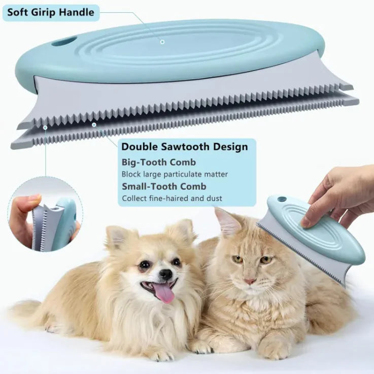 3-Pack Pet Hair & Lint Remover - For Furniture and Clothing