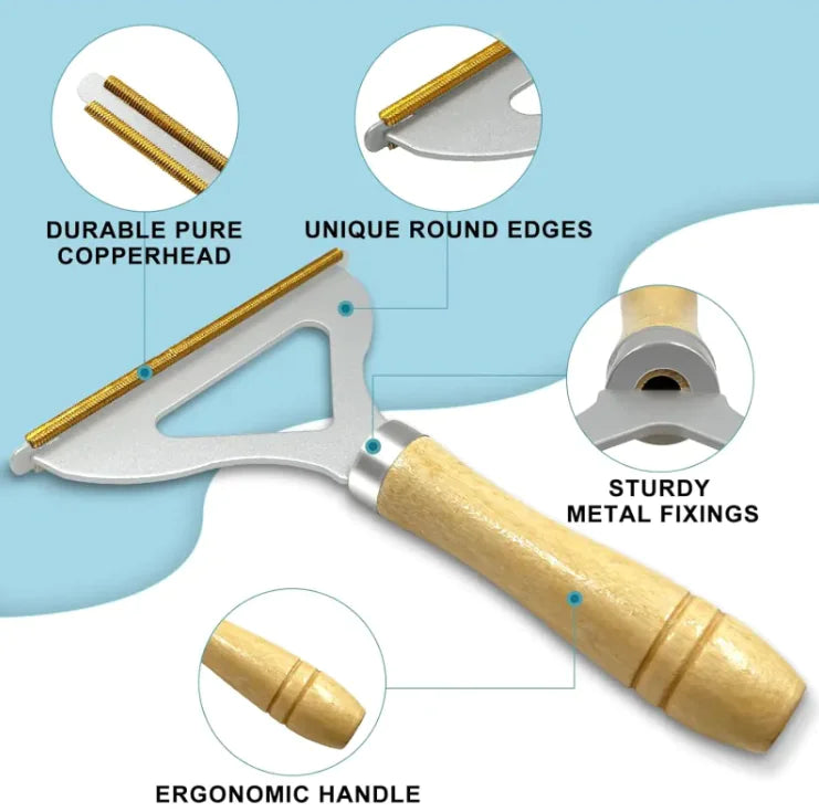 3-Pack Pet Hair & Lint Remover - For Furniture and Clothing